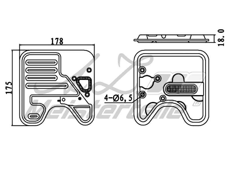 Hydraulikfiltersatz, Automatik